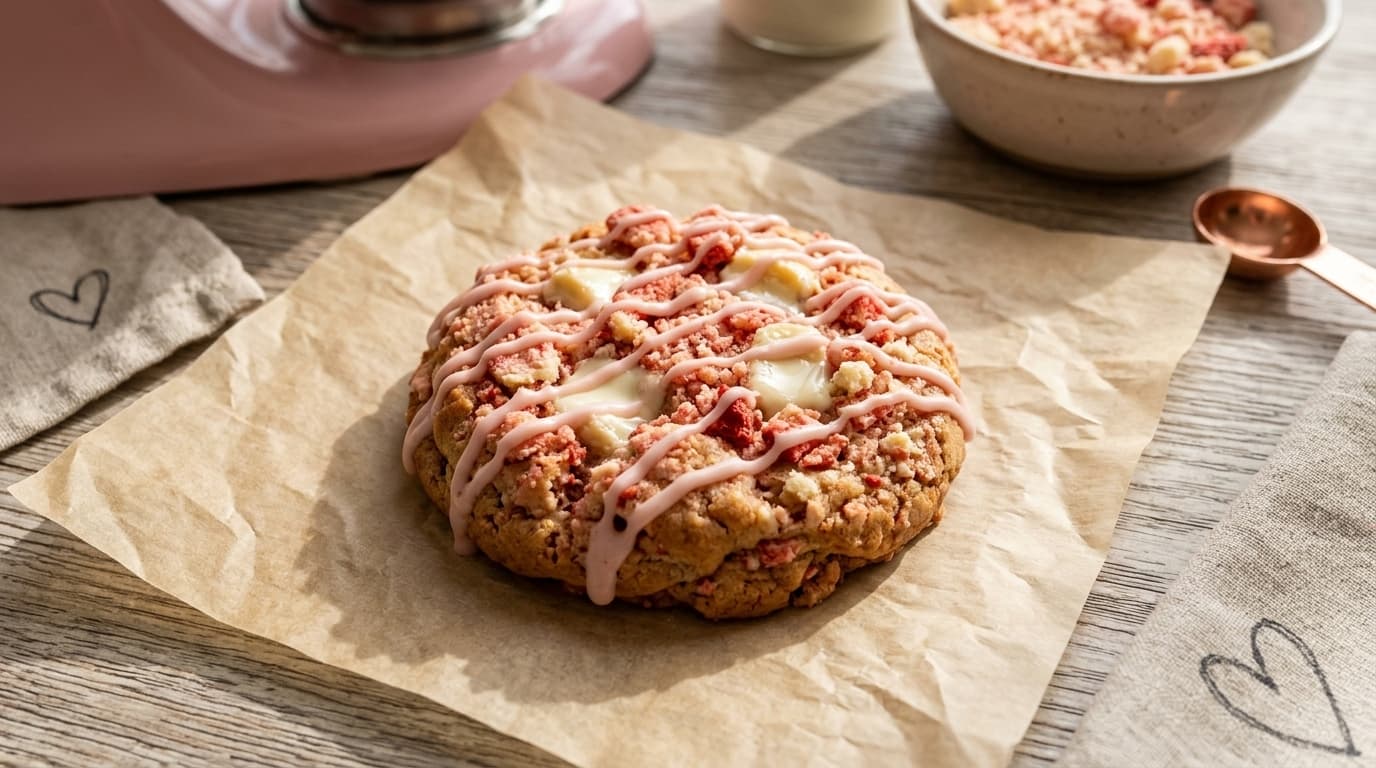 Strawberry Crunch Cookie